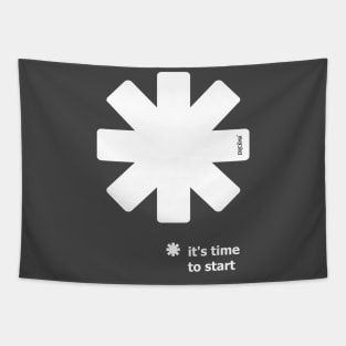 white star 3 start Tapestry