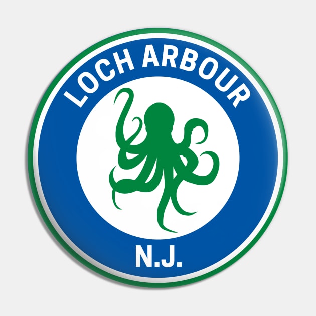 Loch Arbour New Jersey Pin by fearcity