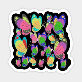 Butterflies in Color Magnet