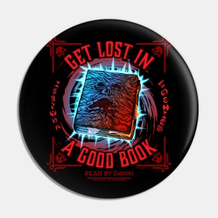 Get Lost In A Good Book Pin