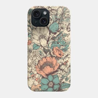 Flying Around in the Garden Phone Case