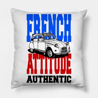 French Attitude 2cv Pillow