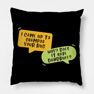 Funny Three's company Pillow