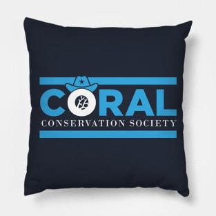 Coral Conservation Society Pillow