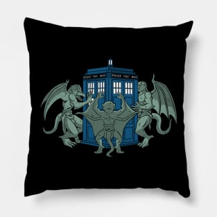 The Gargoyles have the phone box Pillow