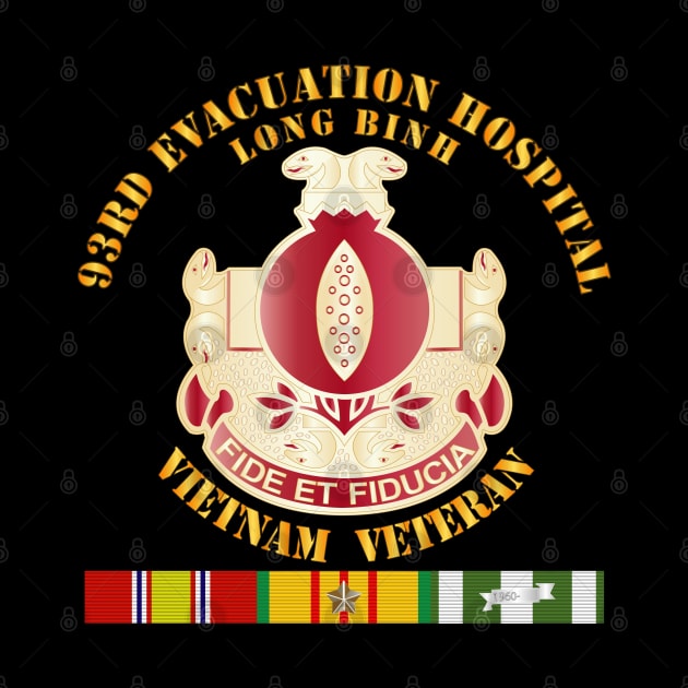 93rd Evacuation Hospital - Vietnam Vet w SVC Ribbons by twix123844