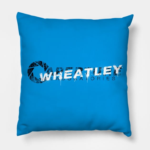 Wheatley Laboratories Pillow by R-evolution_GFX