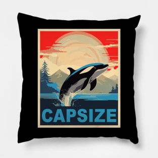 Beach Summer Pool Party Men Women Kids Funny Orca Pillow