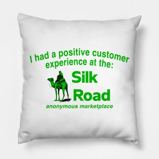 I Had A Positive Customer Experience At The Silk Road Pillow