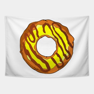 Donut yellow Doughnuts Candy Bakery Best Gift Idea Tapestry