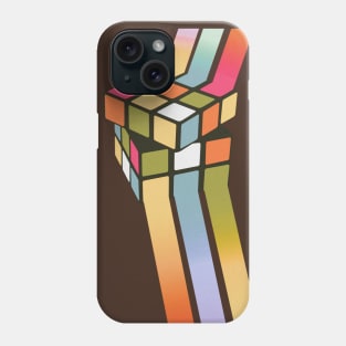 Rubiks Cube Abstract Art Phone Case