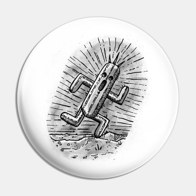 Cactuar Sketch Pin by AlexRoivas