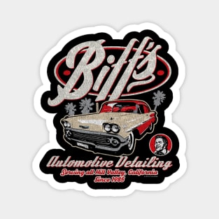 Biff's Automotive Detailing Classic Car Worn Magnet