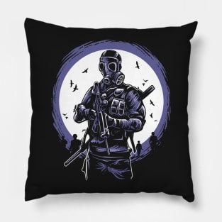 Gas Mask Pillow