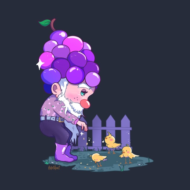 Grape Gnome by paintdust