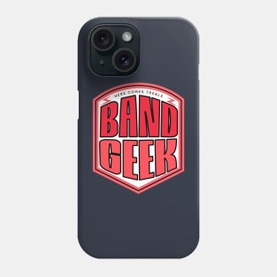 Band Geek - Red and Black Phone Case