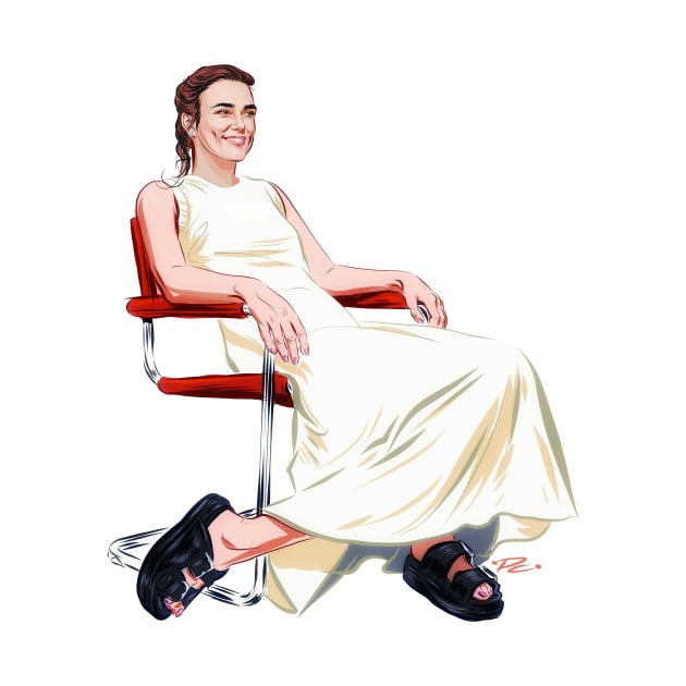 Keira Knightley - An illustration by Paul Cemmick by PLAYDIGITAL2020