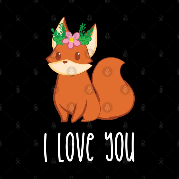 Fox – Cute Fox – Fox Lover – I love you by YouareweirdIlikeyou