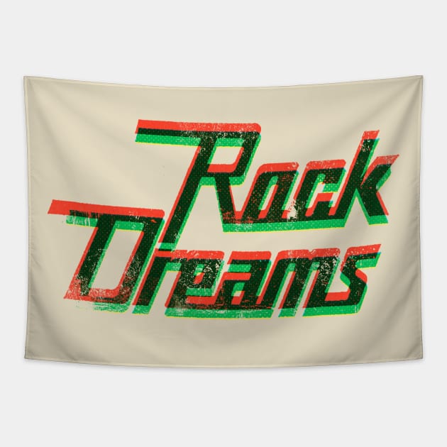 Rock Dreams Tapestry by HAPPY TRIP PRESS