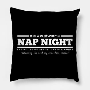 The House's Nap Night Tee Pillow