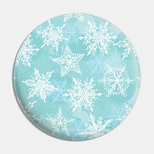 Winter snowflakes Pin