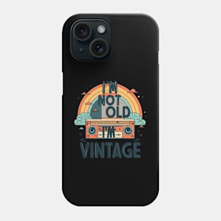 Music vintage rétro style Phone Case