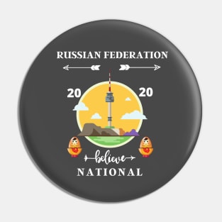 Russia 2020 Pin