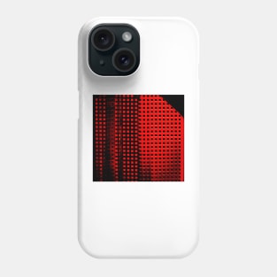 Abstract in red and black Phone Case