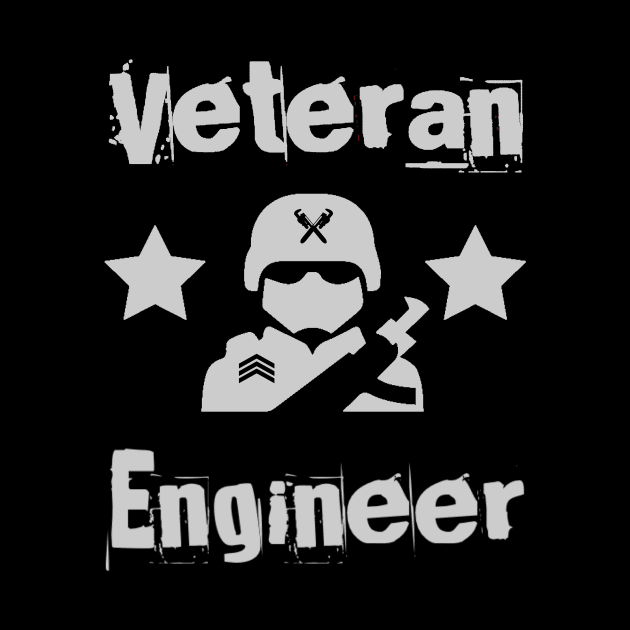 Veteran Engineer Army Grey by The Hvac Gang