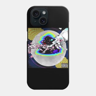 Dope genesis of skulls and astronaut illustration Phone Case