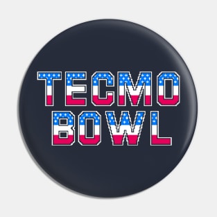 Tecmo Bowl Pin