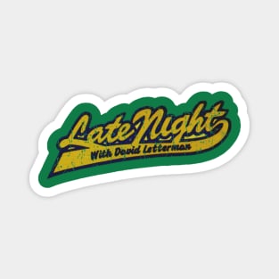 Late Night David Letterman Magnet