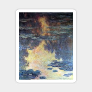 Waterlilies by Claude Monet Magnet