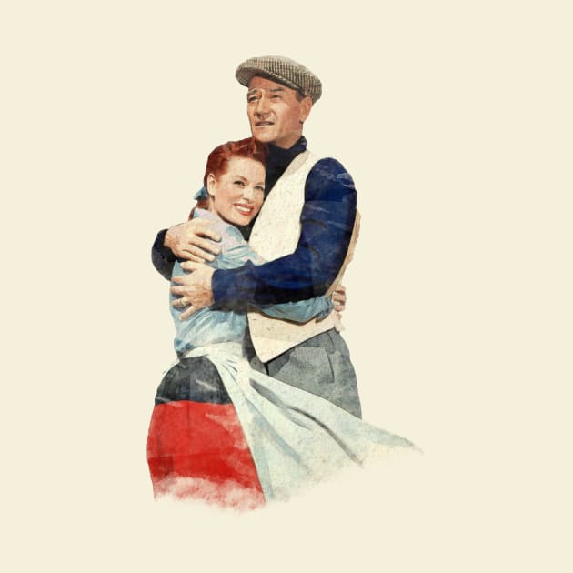 The Quiet Man - Watercolor by classicmovieart