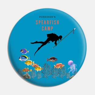 Poseidon's Spearfish Camp Pin