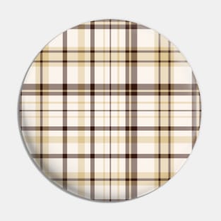 Chocolate Chip Cookie Dough Plaid Pin