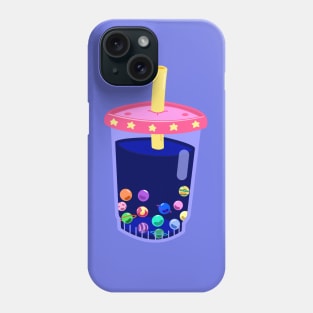 Space Bubble Tea Phone Case