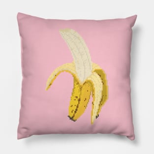 Banana Pixel Pillow