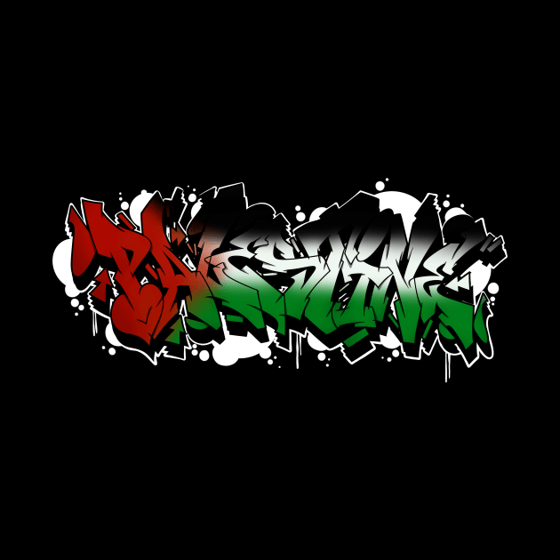 Free Palestine by graffitiasik