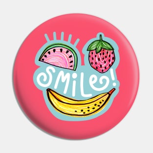 SMILE AND BE HAPPY Pin