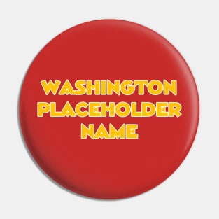 WASHINGTON FOOTBALL TEAM Pin