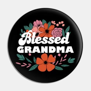 Blessed Grandma Pin