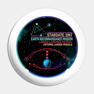 Lost Lunar Patrol - Artemis Landing Module Pin