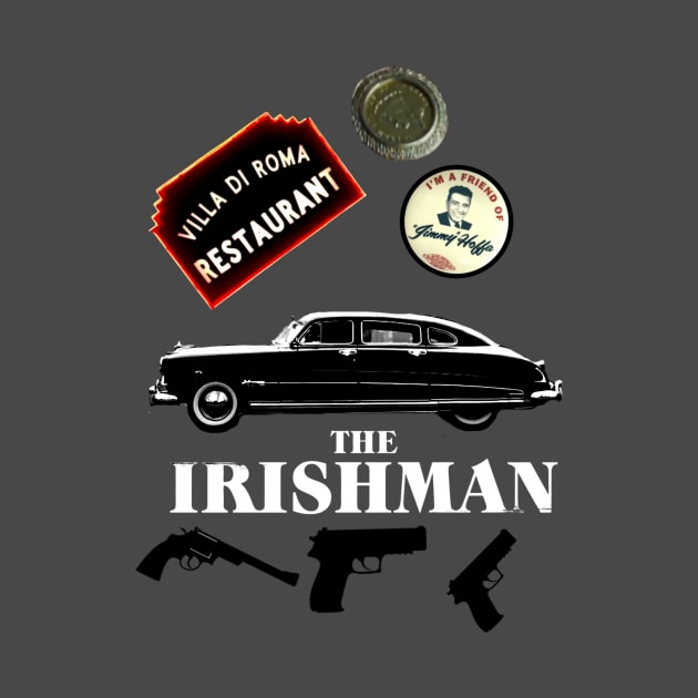 The Irishman montage by Diversions pop culture designs