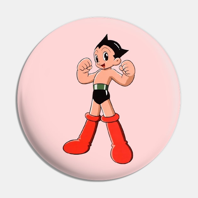 AstroBoy is Ready Pin by offsetvinylfilm