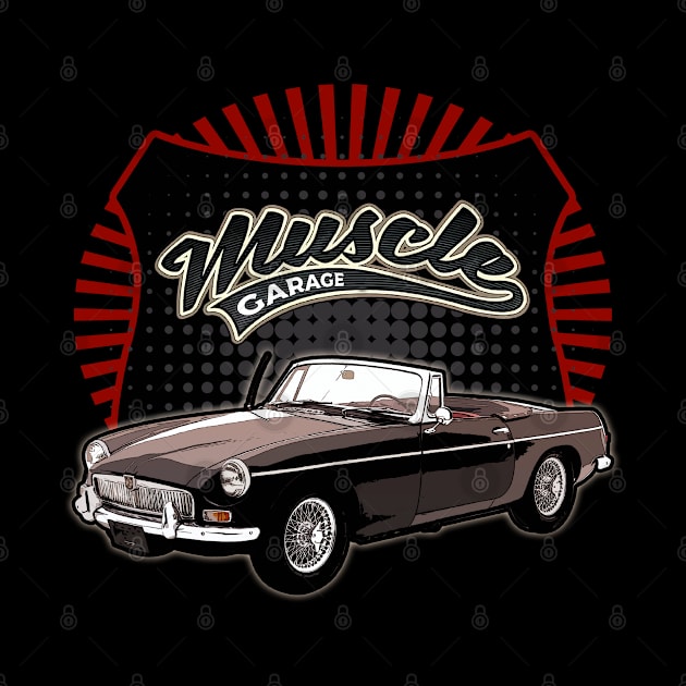 MG MGB 1962 car muscle by JocelynnBaxter