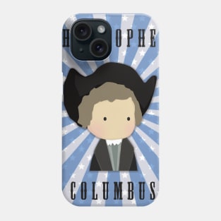 Christopher Columbus Cute Cartoon Art Phone Case