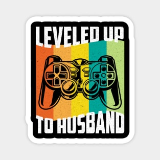 Leveled Up To Husband Gamer Magnet