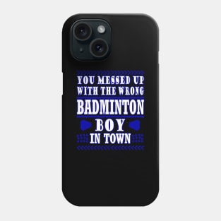 Badminton Badminton Racket Birdy Shuttlecock Phone Case