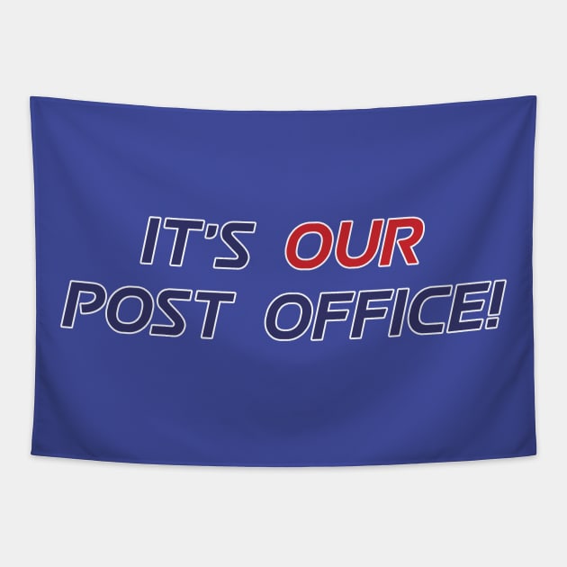 It's our post office! Tapestry by MotoGirl